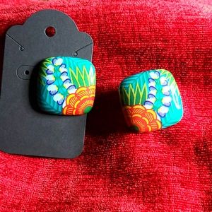 Vintage 80's earrings